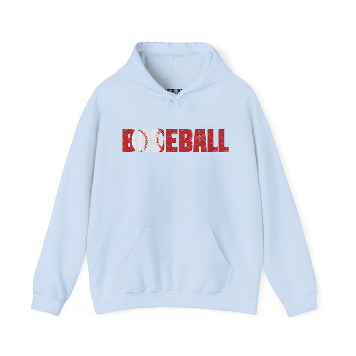 Baseball Unisex Adult Hooded Sweatshirt
