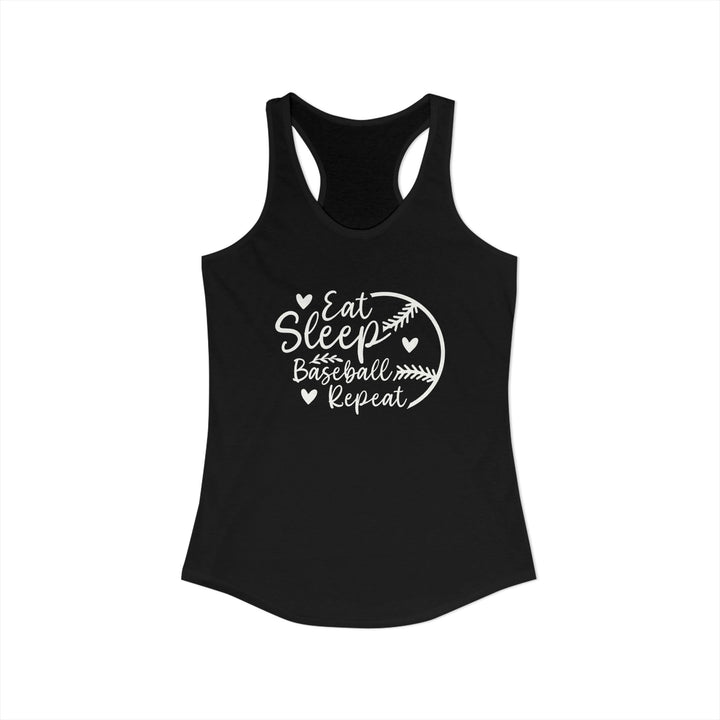 Eat Sleep Baseball Repeat Women&
