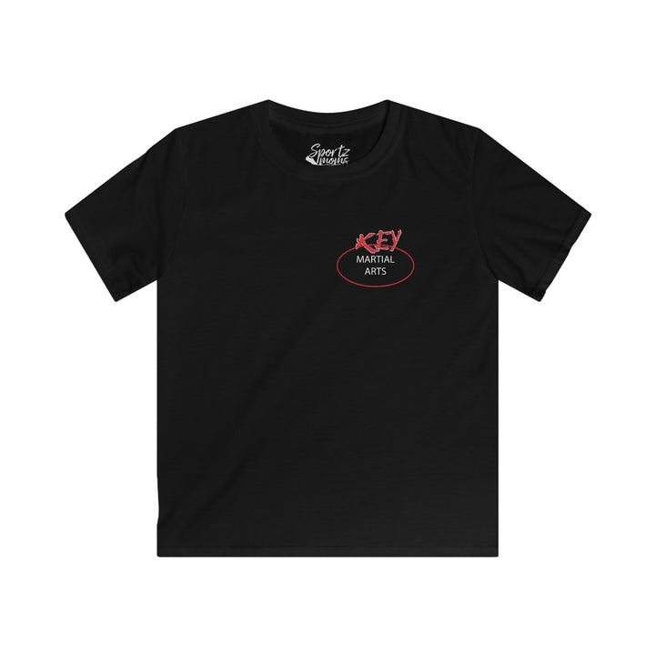 Key Martial Arts Unisex Youth T-Shirt - A Black Belt is just a White Belt Who Never Gave Up