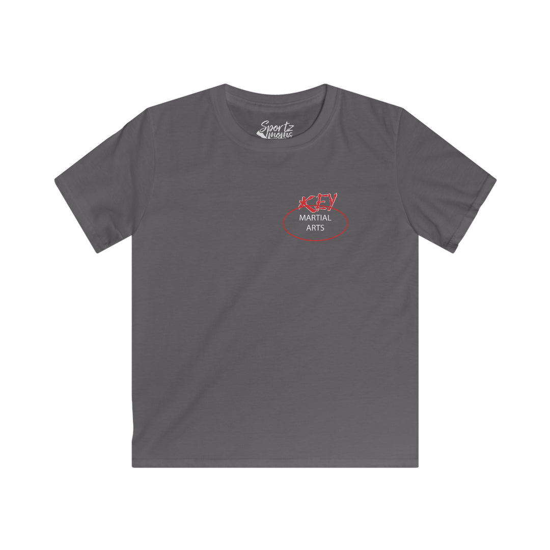 Key Martial Arts Unisex Youth T-Shirt - A Black Belt is just a White Belt Who Never Gave Up