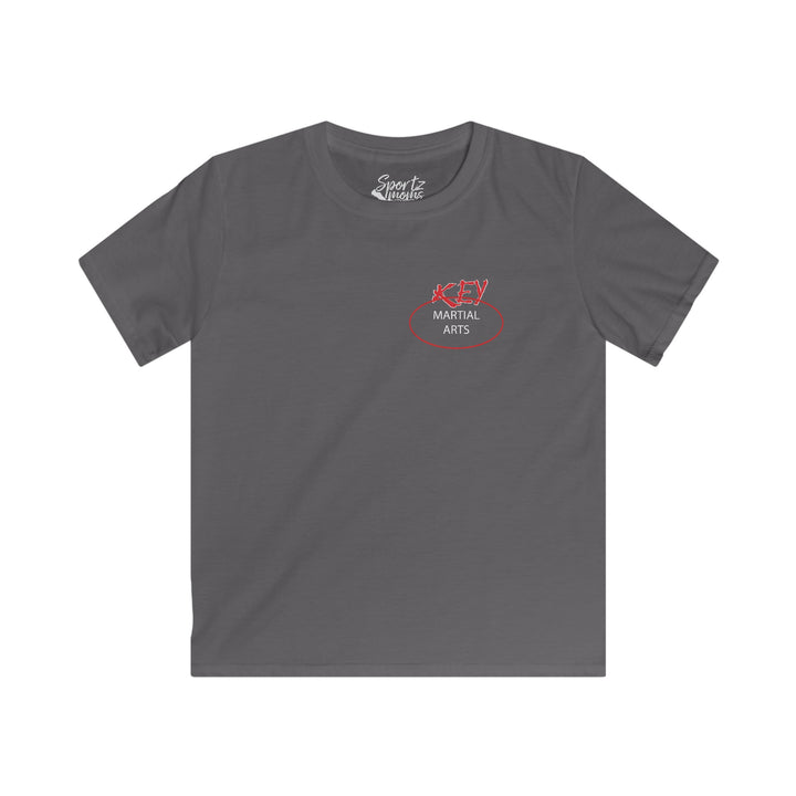 Key Martial Arts Unisex Youth T-Shirt - A Black Belt is just a White Belt Who Never Gave Up