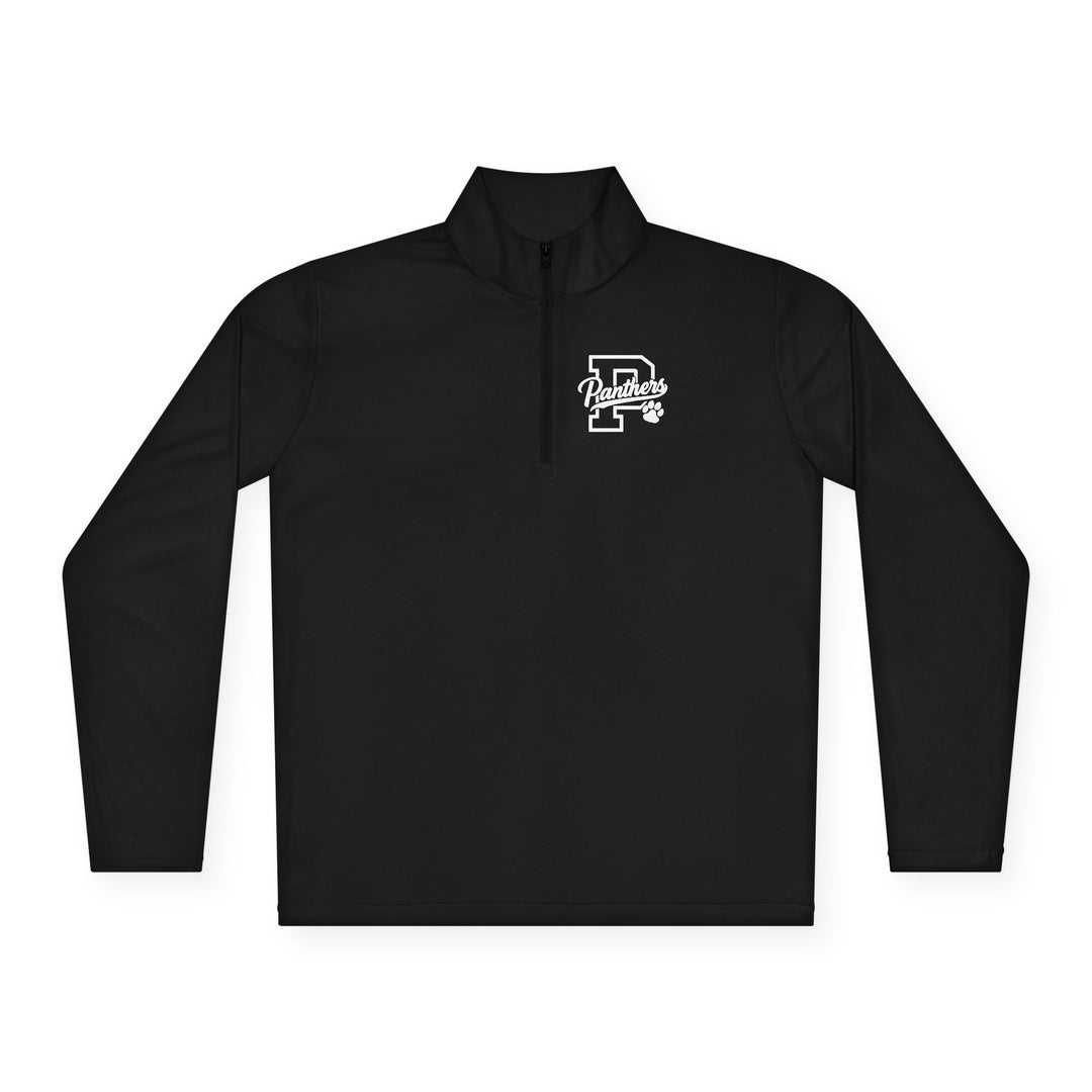 Crown Point Panthers Unisex Adult Long Sleeve Quarter-Zip Pullover