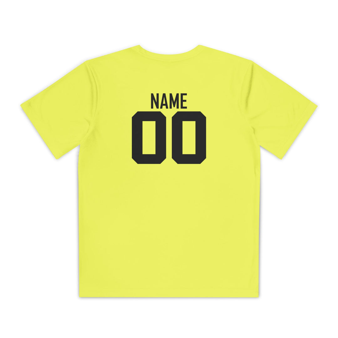 Unisex Youth Moisture Wicking T-Shirt Color Options 1