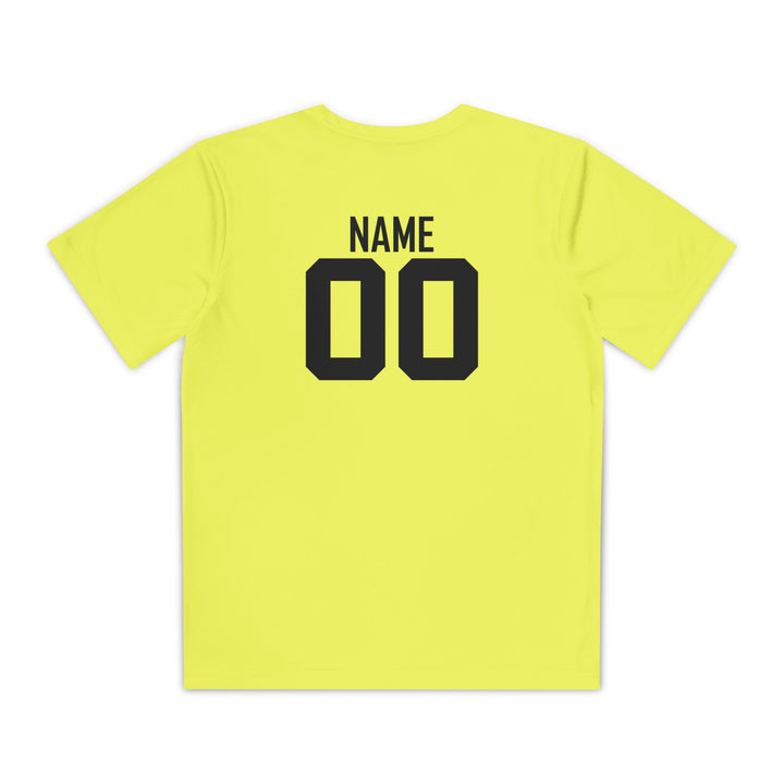 Unisex Youth Moisture Wicking T-Shirt Color Options 1