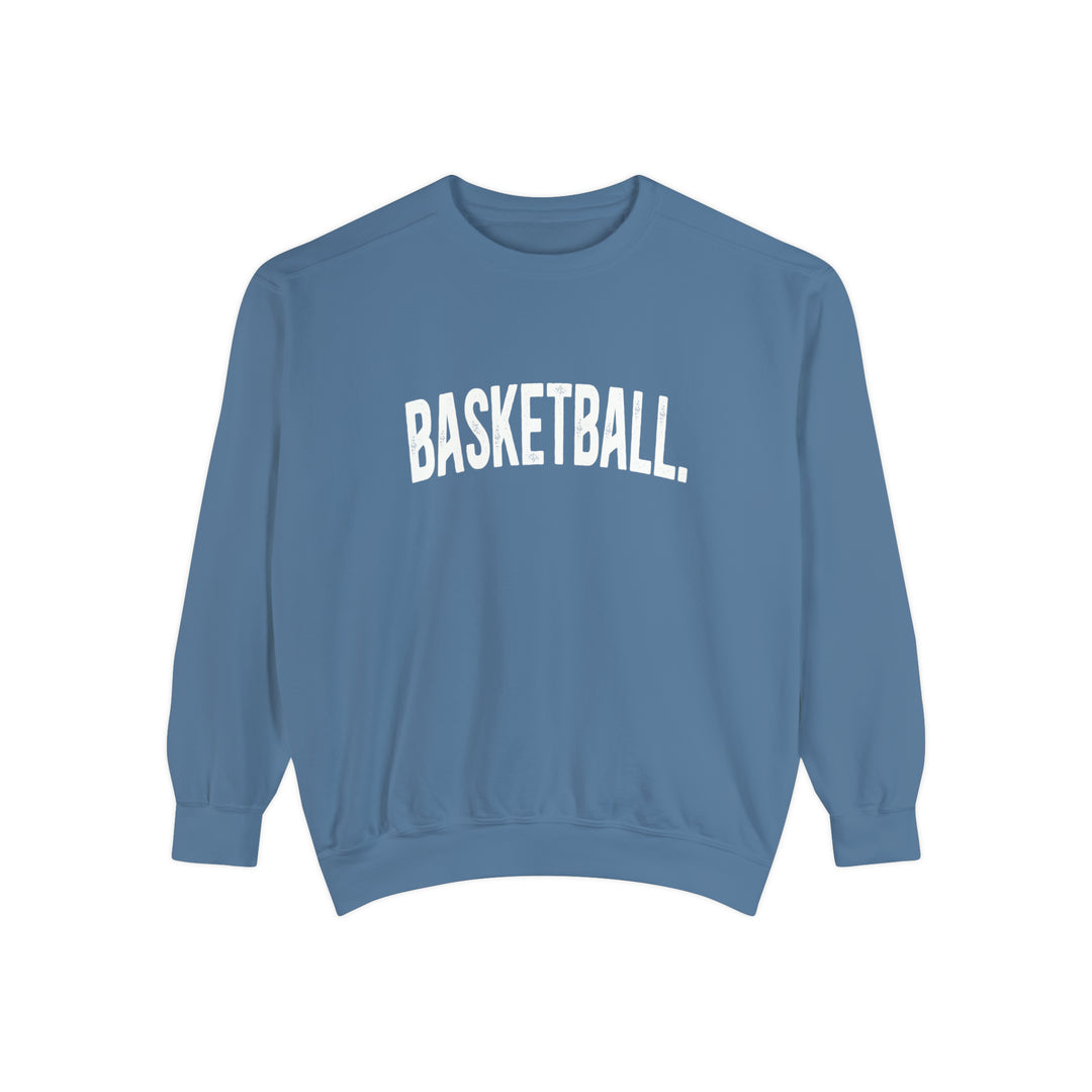 Rustic Design Basketball Unisex Adult Premium Crewneck Sweatshirt