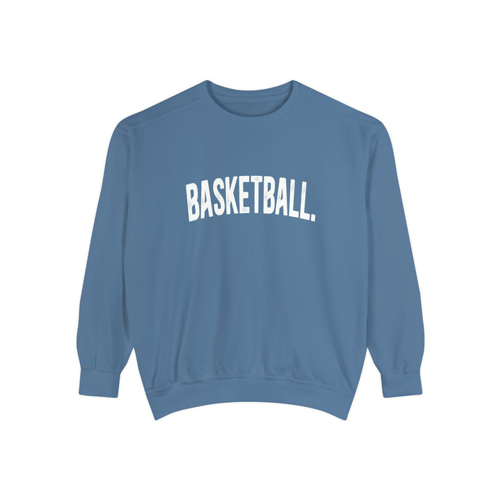 Rustic Design Basketball Unisex Adult Premium Crewneck Sweatshirt