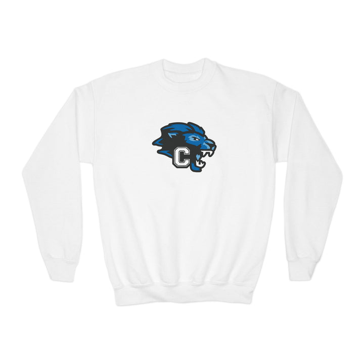 Canton Lions Football &amp; Cheer Unisex Youth Standard Crewneck Sweatshirt