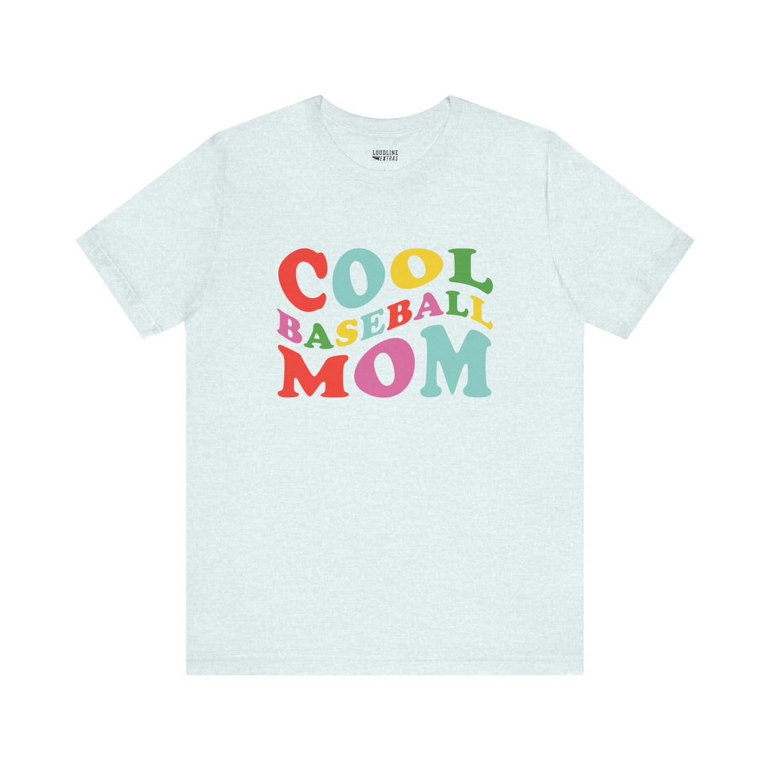 Cool Baseball Mom Unisex Adult T-Shirt