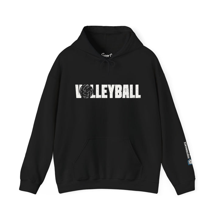 Performance Elite Volleyball Adult Unisex Hooded Sweatshirt w/Logo on Left Sleeve