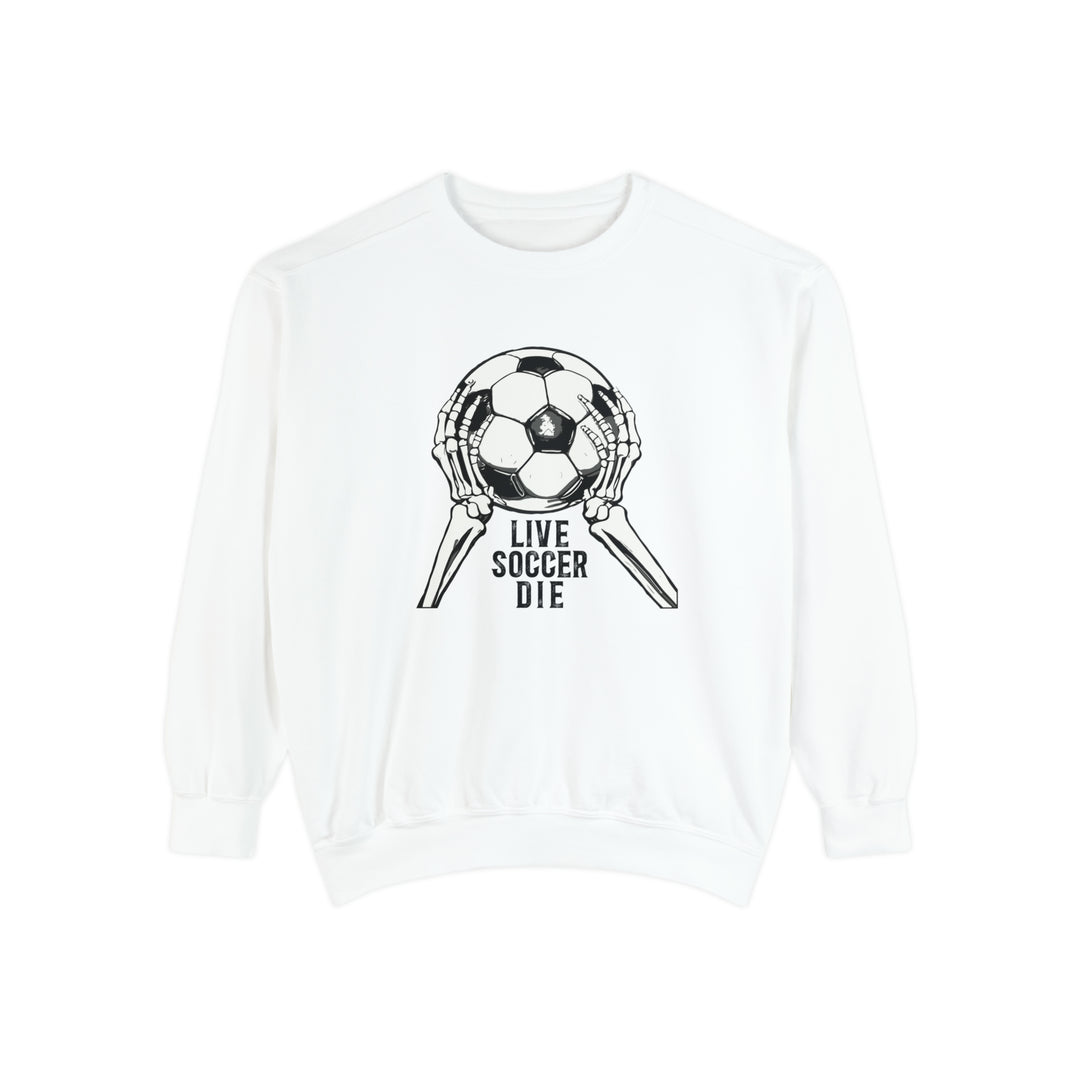 Live Soccer Die Unisex Adult Premium Crewneck Sweatshirt