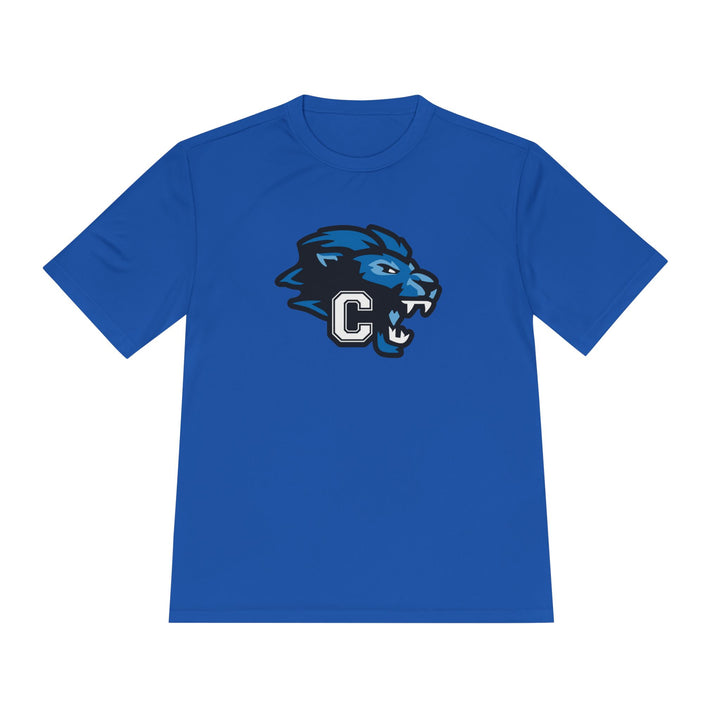 Canton Lions Football &amp; Cheer Unisex Adult Moisture Wicking T-Shirt