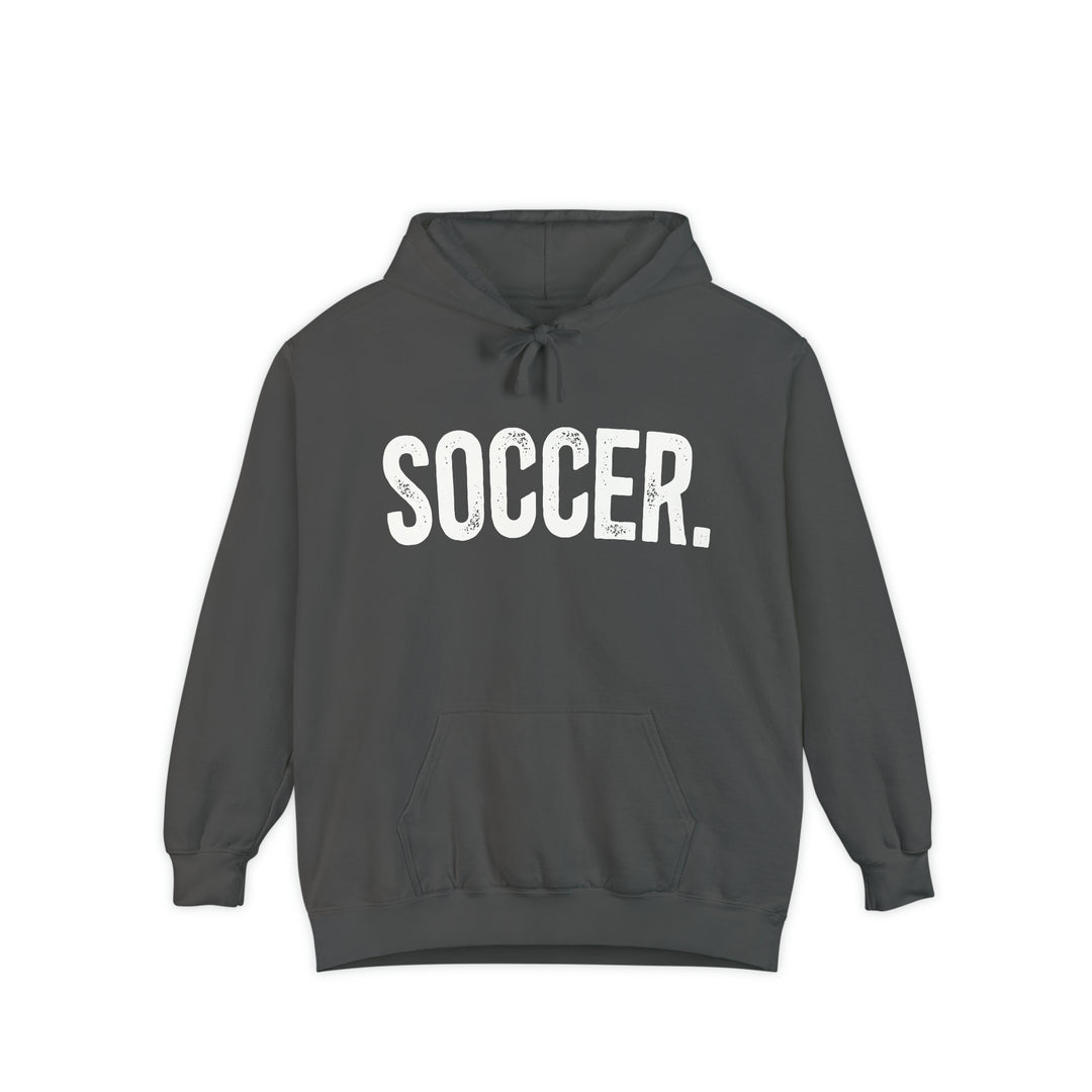 Rustic Design Soccer Unisex Adult Premium Hooded Sweatshirt