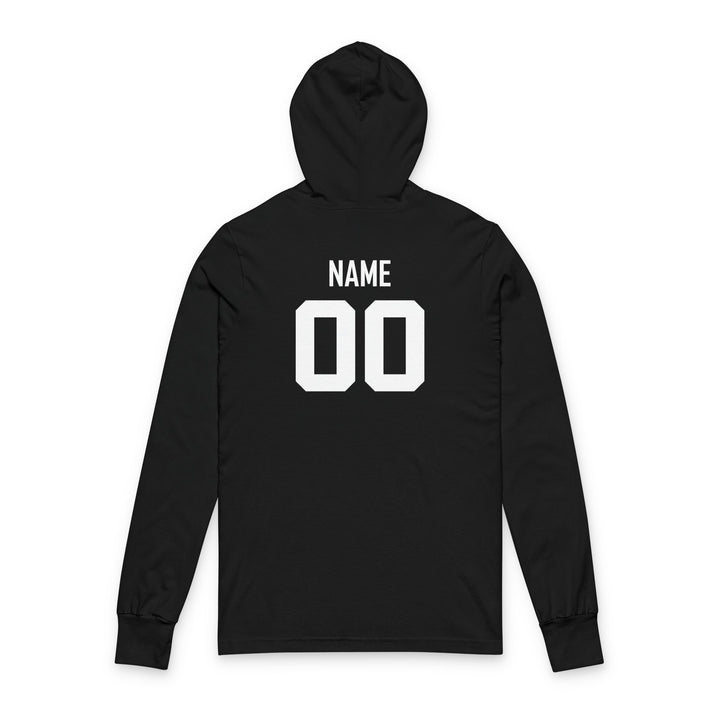 Unisex Adult Hooded Long Sleeve Shirt
