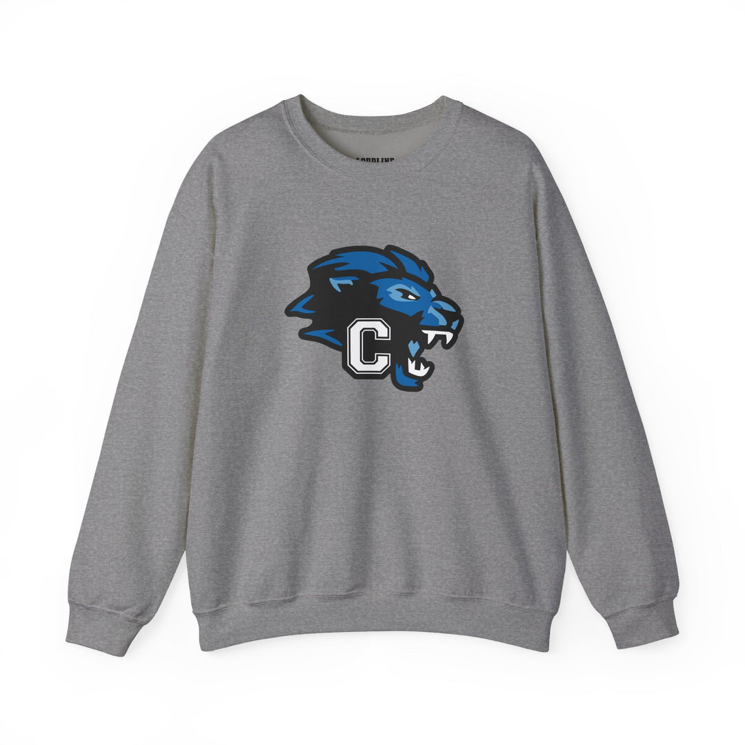 Canton Lions Football &amp; Cheer Unisex Adult Standard Crewneck Sweatshirt