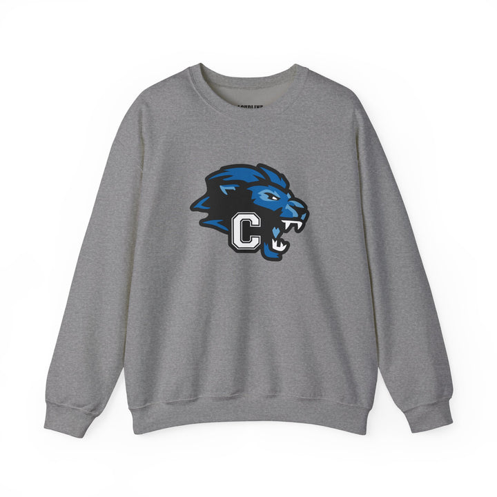 Canton Lions Football &amp; Cheer Unisex Adult Standard Crewneck Sweatshirt
