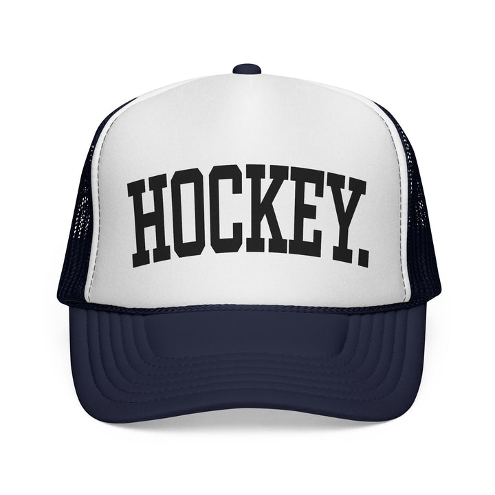 Hockey Tall Design Trucker Hat