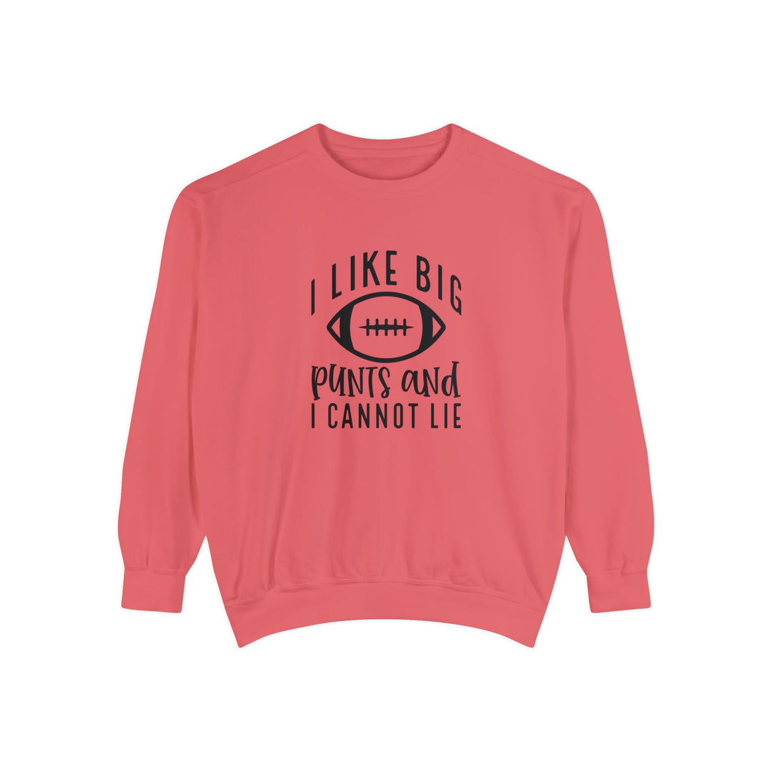 I Like Big Punts Football Unisex Adult Premium Crewneck Sweatshirt
