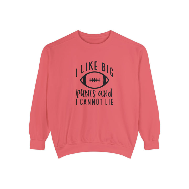 I Like Big Punts Football Unisex Adult Premium Crewneck Sweatshirt