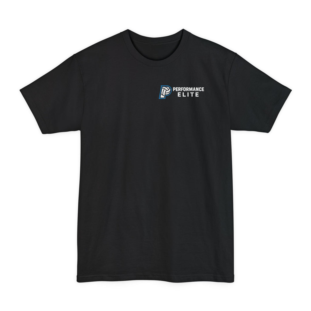 Performance Elite Unisex Adult Premium Tall T-Shirt w/Front &amp; Back Logo