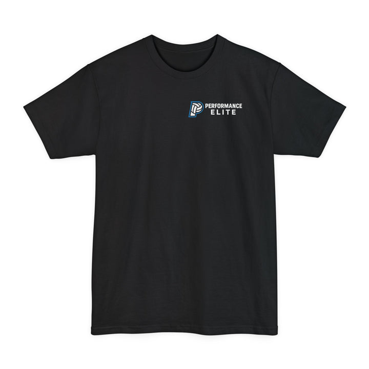Performance Elite Unisex Adult Premium Tall T-Shirt w/Front &amp; Back Logo