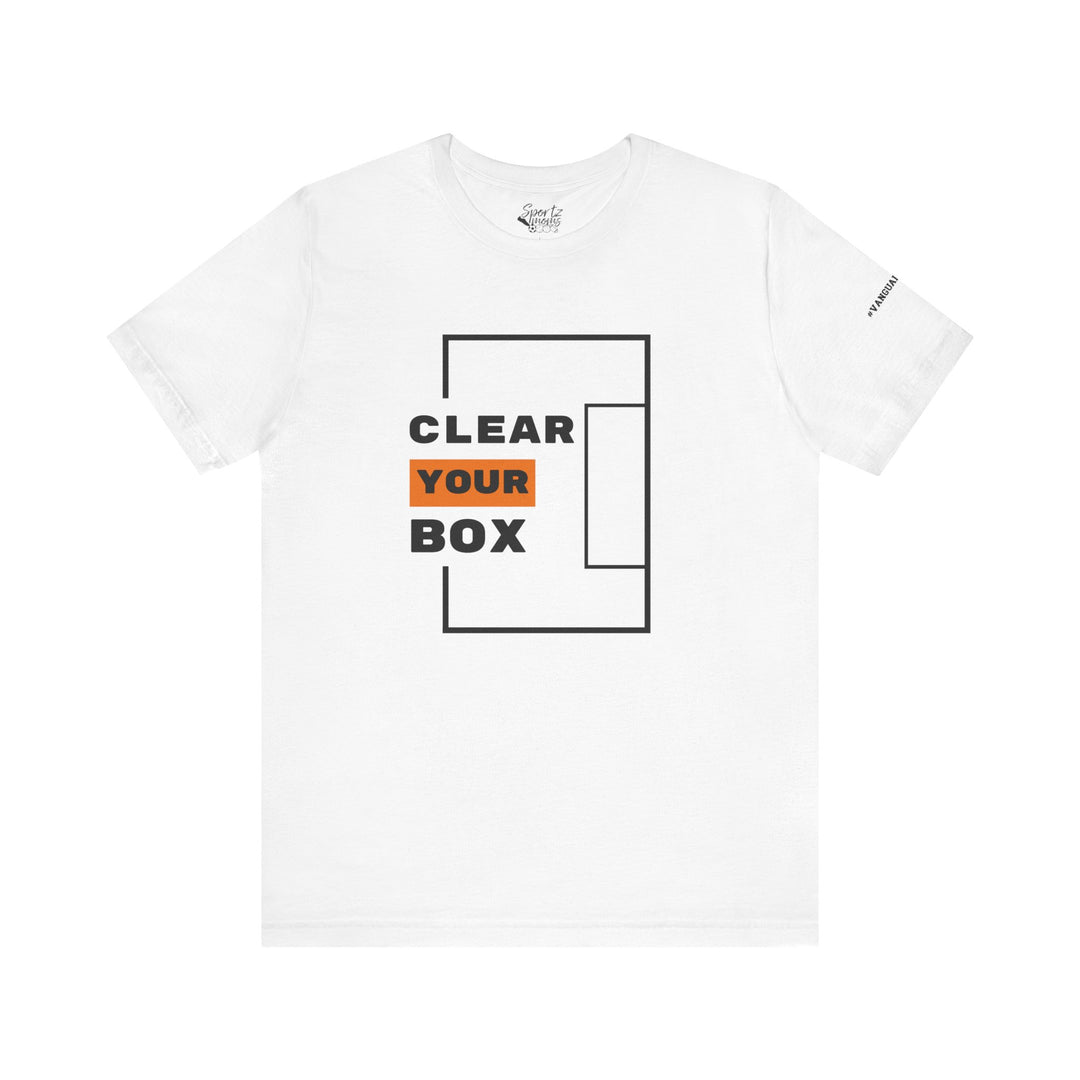 College Station Soccer Club Vanguard Unisex Adult T-Shirt - Clear Your Box