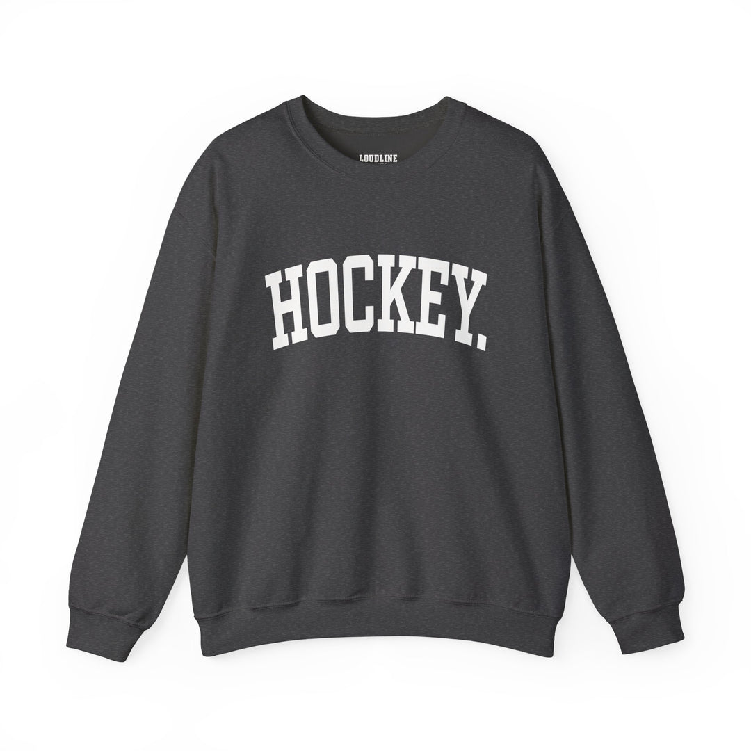 Tall Design Hockey Unisex Adult Crewneck Sweatshirt
