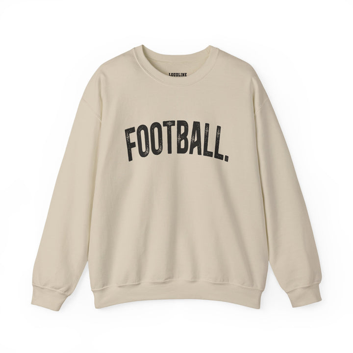 Rustic Design Football Unisex Adult Crewneck Sweatshirt
