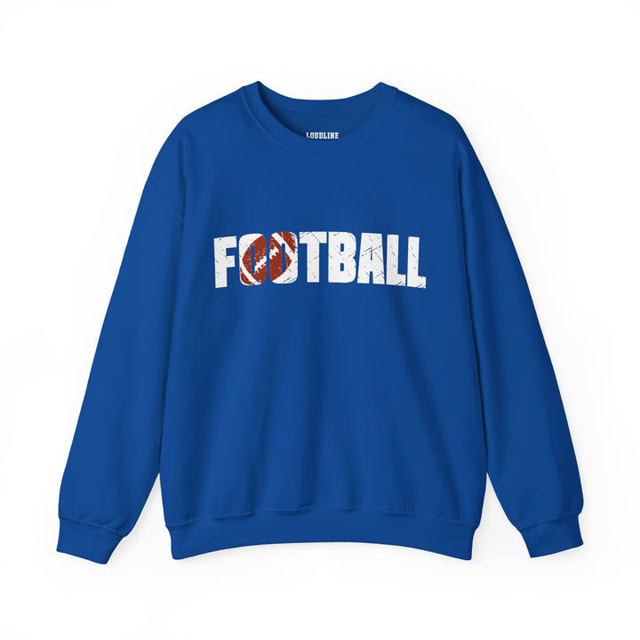 Football Unisex Adult Crewneck Sweatshirt