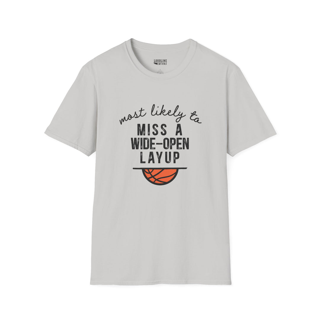 Most Likely To Basketball Unisex Adult T-Shirt