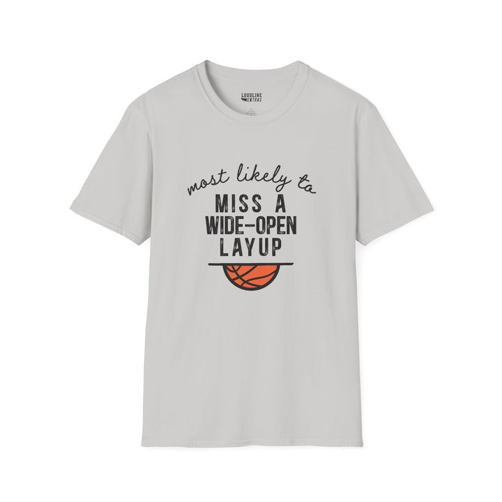 Most Likely To Basketball Unisex Adult T-Shirt