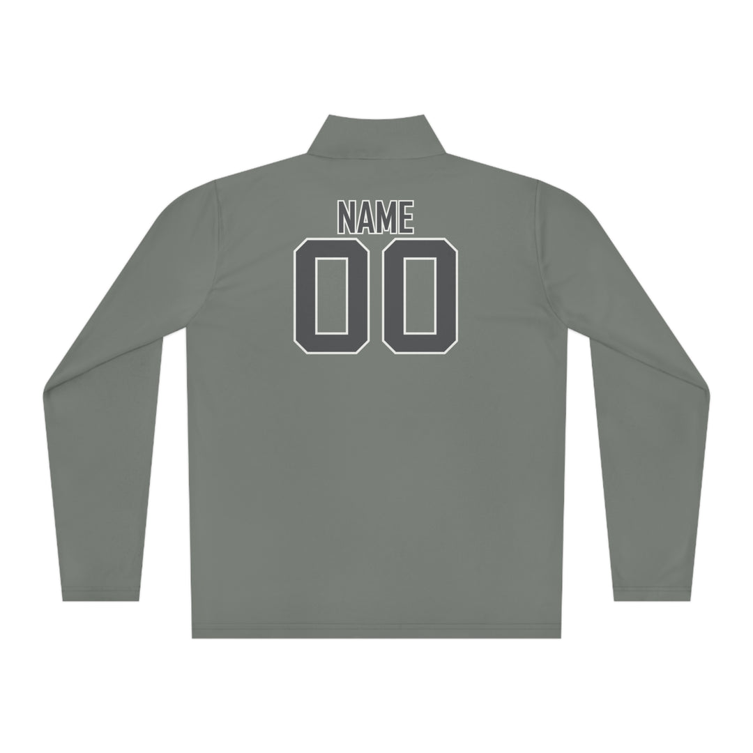 Trenton Soccer Association Unisex Adult Long Sleeve Quarter-Zip Pullover