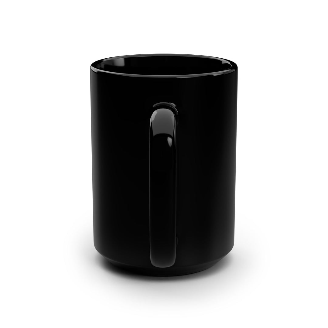 Southern Grit Black Mug 15oz w/Both Logos