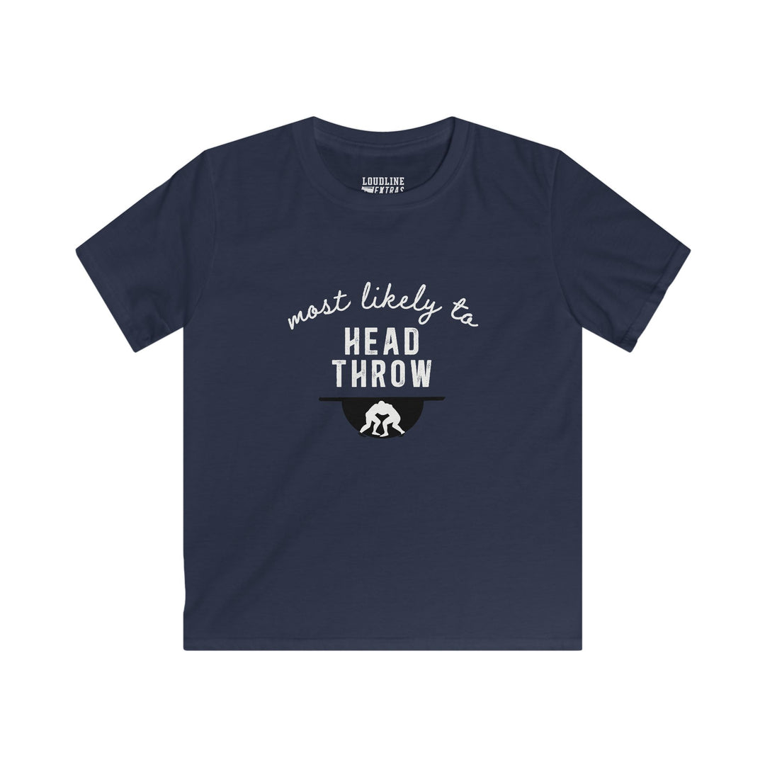 Most Likely To Wrestling Youth Unisex T-Shirt