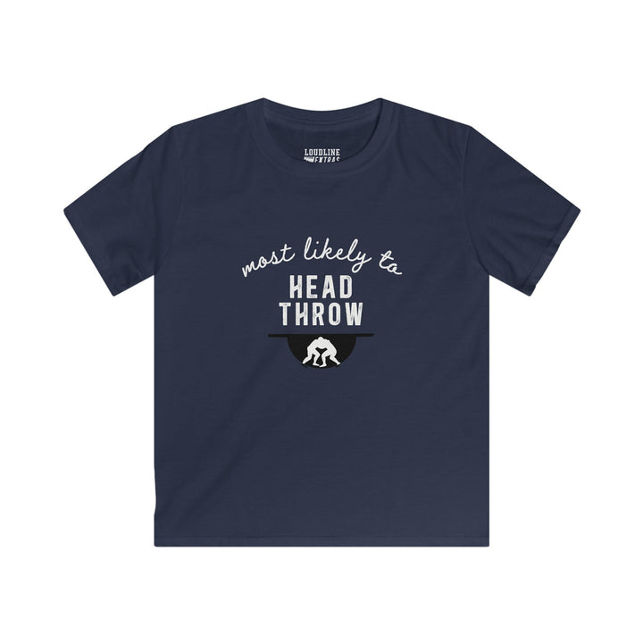 Most Likely To Wrestling Youth Unisex T-Shirt