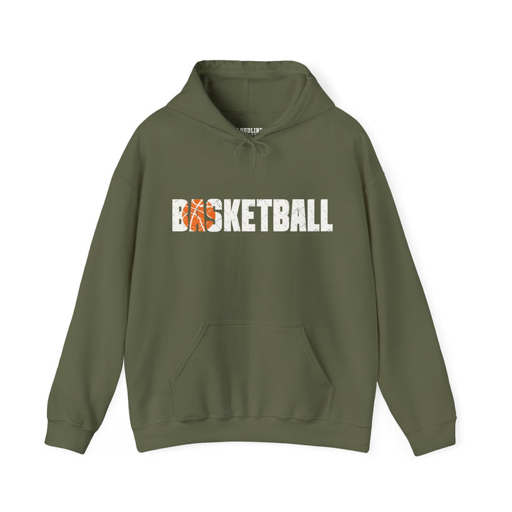 Basketball Unisex Adult Hooded Sweatshirt
