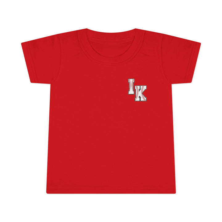 Iron Knights Toddler Unisex T-Shirt w/Flag Design &amp; Name and Number on Back