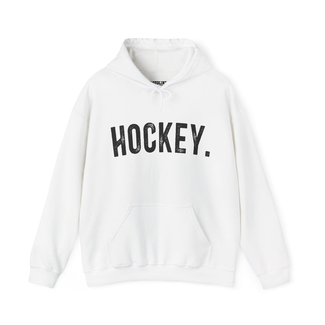 Rustic Design Hockey Unisex Adult Hooded Sweatshirt