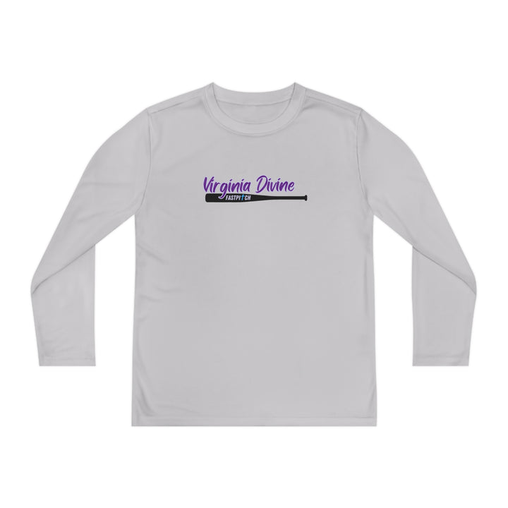 Virginia Divine Sports Unisex Youth Long Sleeve Competitor Moisture Wicking Shirt