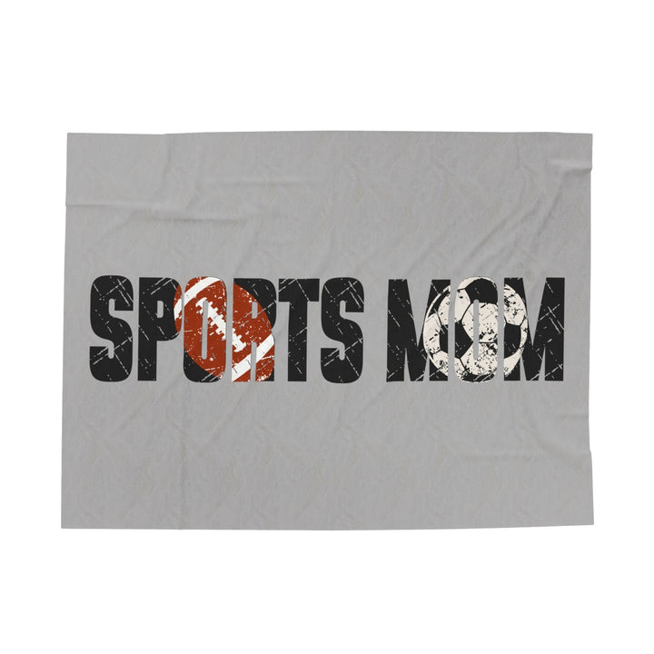 Sports Mom Plush Blanket