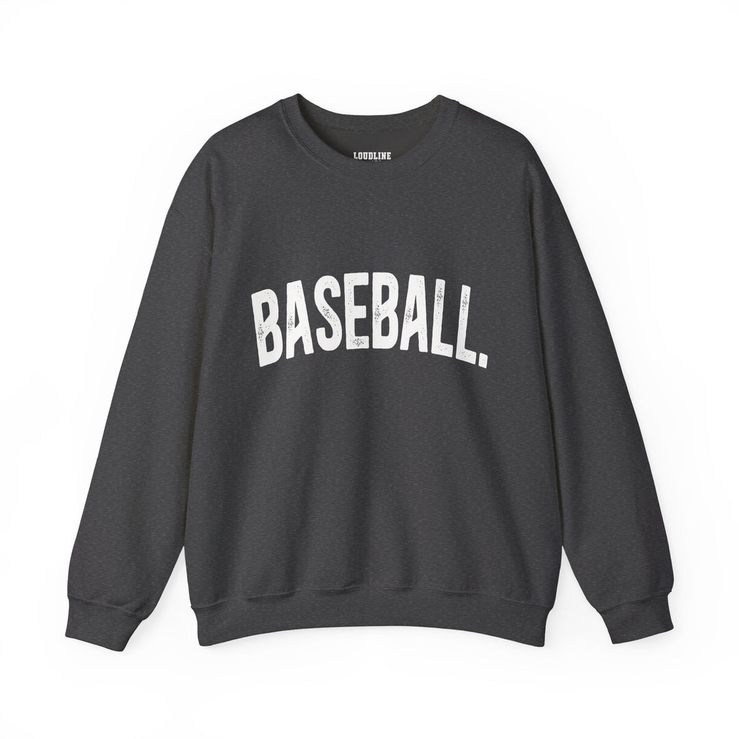 Rustic Design Baseball Unisex Adult Crewneck Sweatshirt