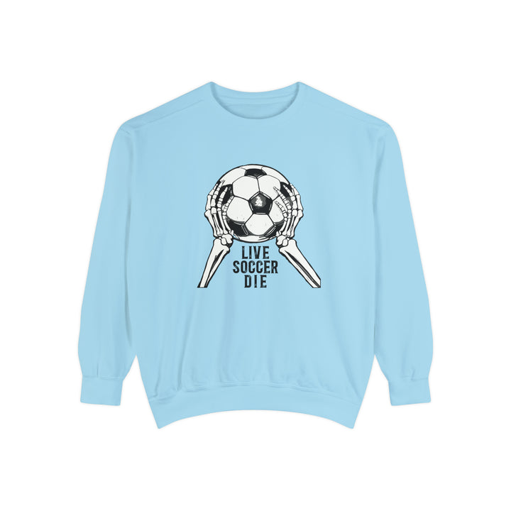 Live Soccer Die Unisex Adult Premium Crewneck Sweatshirt