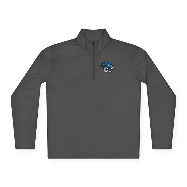 Canton Lions Football &amp; Cheer Unisex Adult Long Sleeve Quarter-Zip Pullover