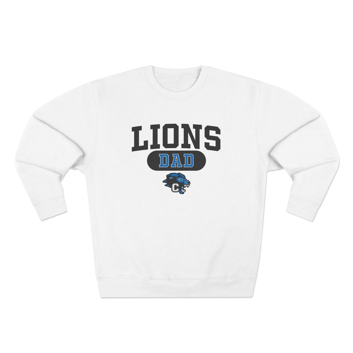 Canton Lions Football &amp; Cheer Unisex Adult Premium Crewneck Sweatshirt - Lions Relative Design