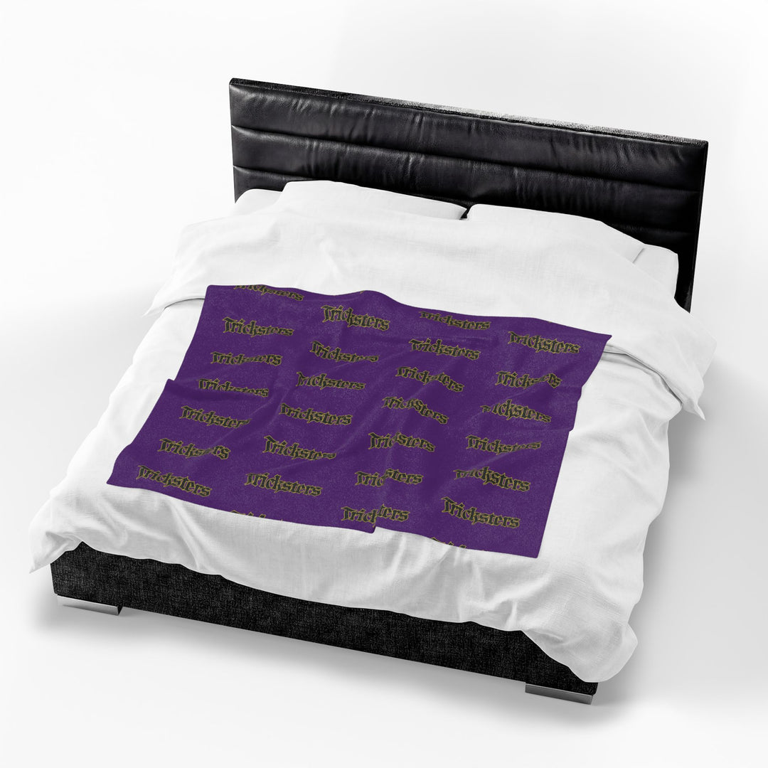 Chewsville Coyotes Velveteen Plush Blanket
