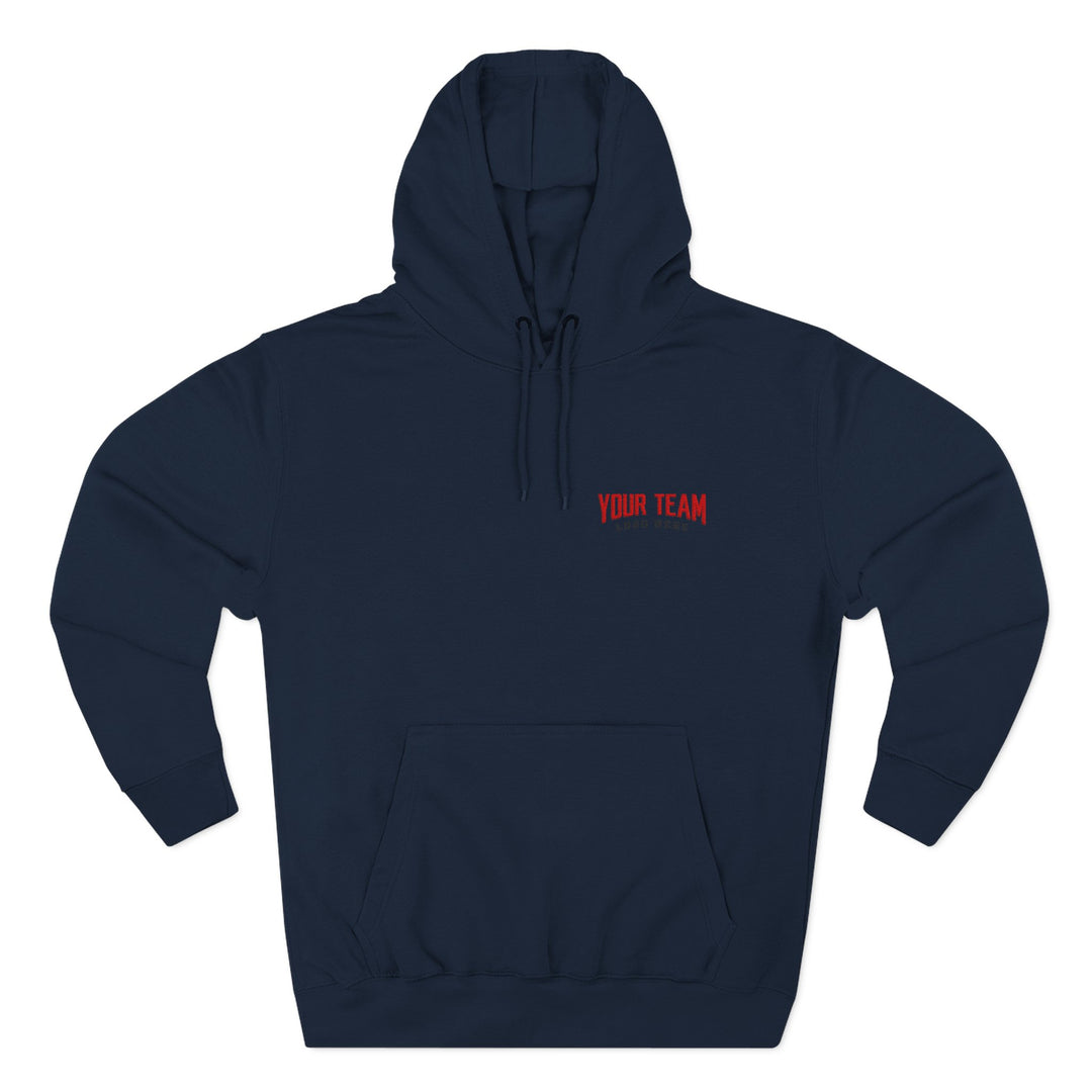 Unisex Adult Fleece Hooded Sweatshirt - Embroidered