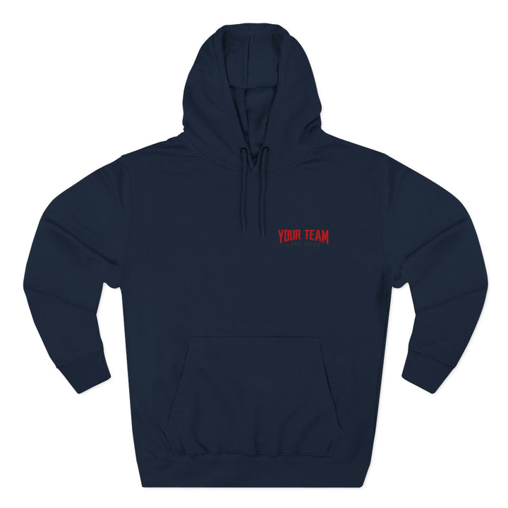 Unisex Adult Fleece Hooded Sweatshirt - Embroidered