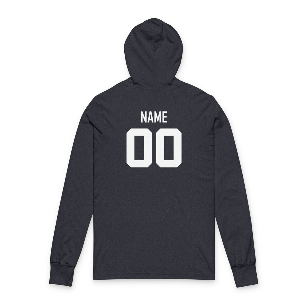 Unisex Adult Hooded Long Sleeve Shirt