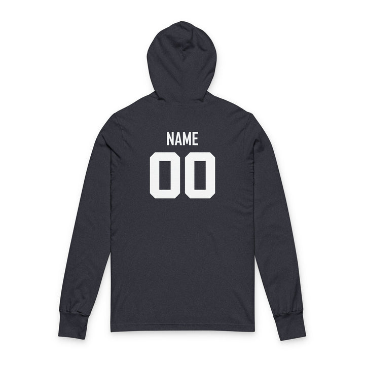 Unisex Adult Hooded Long Sleeve Shirt