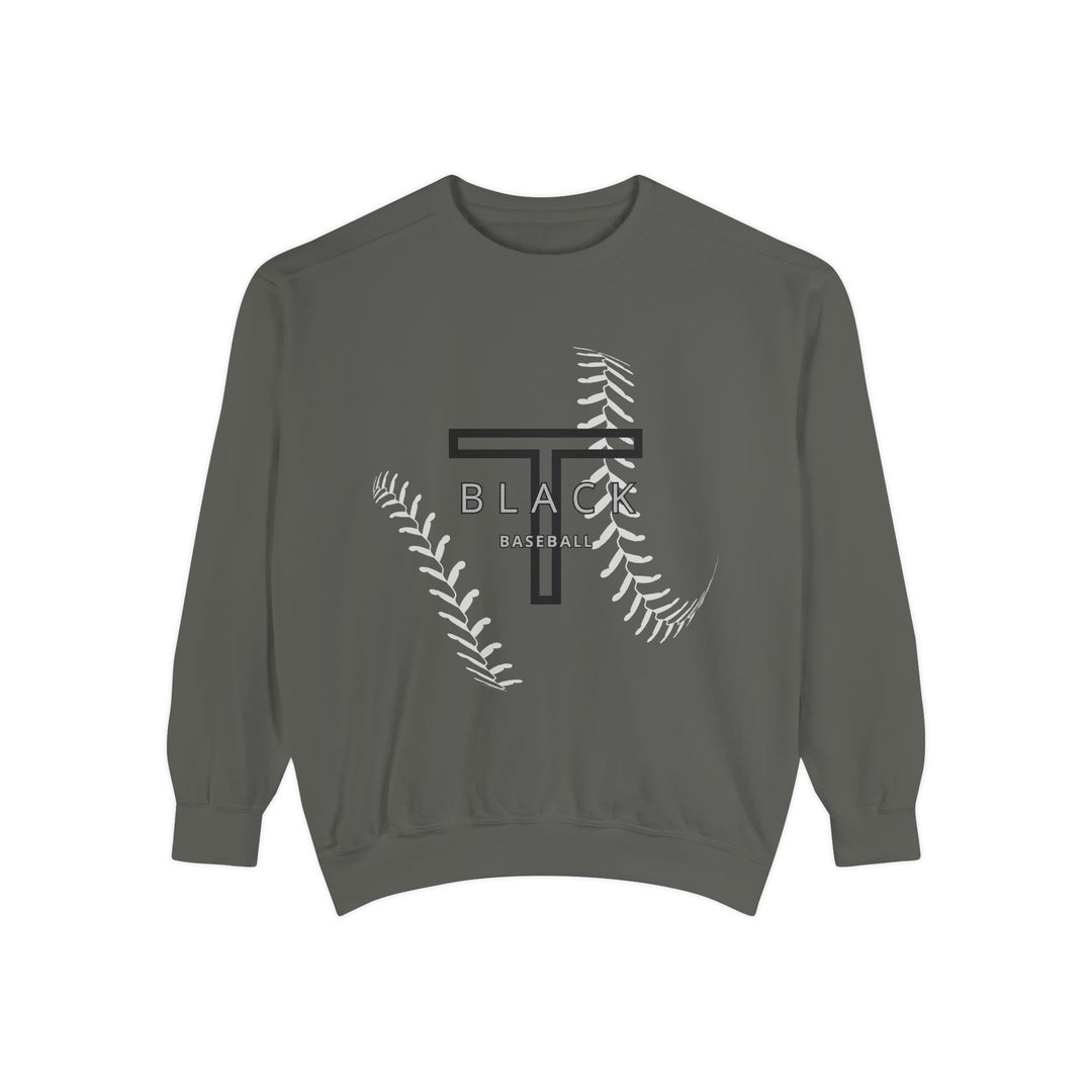 T-Black Dugout Unisex Adult Premium Crewneck - Front Design Only w/Optional Customization