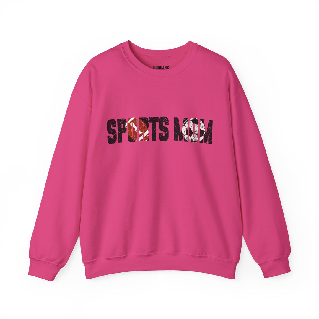 Sports Mom Unisex Adult Crewneck Sweatshirt